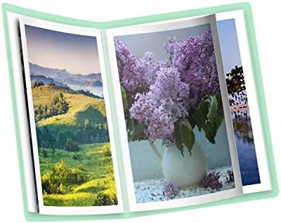 SXhyf A3 Diamond Painting Storage Book for 60 Diamond Painting Pics, Diamond Painting Accessories with 30 Pages Clear Sheet Protectors, Presentation Portfolio Folder for Artwork, 16.5x12.1in