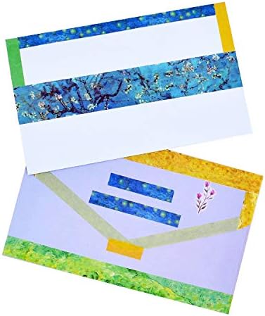 Washi Tape Set of 12 Rolls Van Gogh Starry Night Decorative Tape