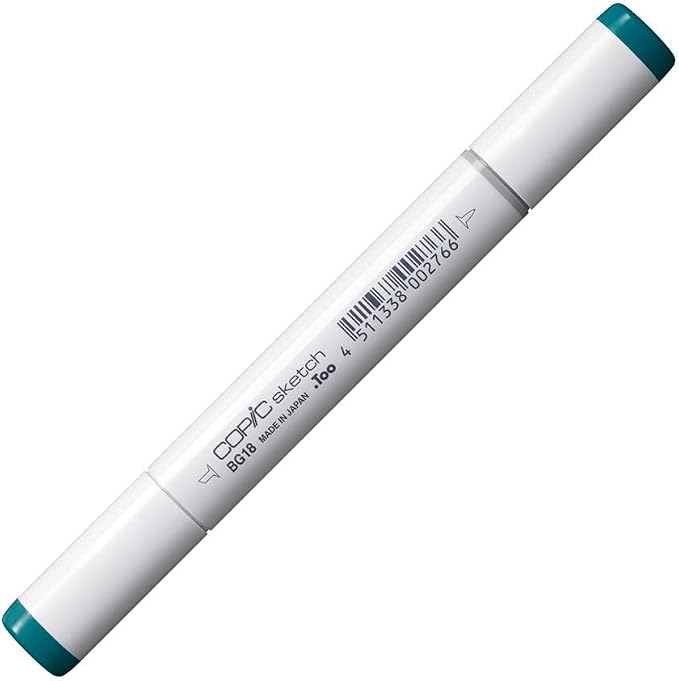 Copic Markers BG18-Sketch, Teal Blue