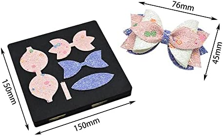 Elegant Bowknot Cutting Dies for DIY Crafts - Wood Board and Alloy Steel Blade Beautiful Bowknot Making Template (Y0291 Wood)