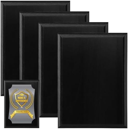 DIY Blank Wooden Award Plaques