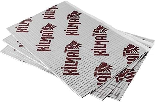 KILMAT 80 mil 18 sqft Car Sound Deadening Mat, Butyl Automotive Sound Deadener, Audio Noise Insulation and dampening