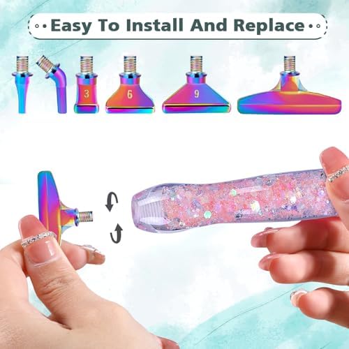 DoreenBow 13Pcs Diamond Art Tools Glow in The Dark Diamond Art Accessories