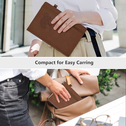 Blank Journal Notebook 5.9"×8.5", Leather Sketchbook,160 Pages Sketch book | A5 Sketchbook for Drawing, 100 Gsm Plain Paper, Writing Journal for Men Women, Hardcover Notebook for School Work Travel Art