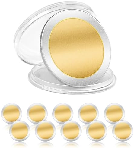 10 Pcs Blank Challenge Coin, Engraving Blanks Coins
