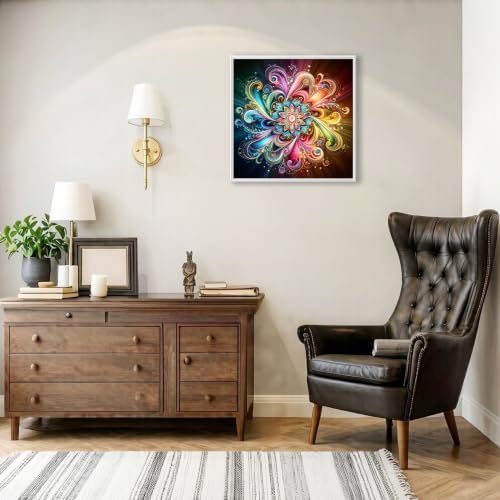 Vesmiral Mandala Diamond Art Kits for Adults 12x12inch