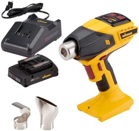 Wagner Spraytech FURNO 550 18V Cordless Heat Gun, 1 Battery