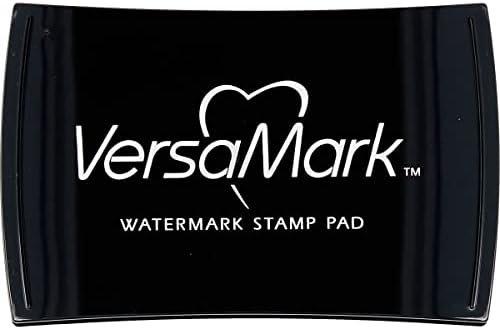 Tsukineko VM000001 Full-Size VersaMark Pigment Inkpad, 3-Inch X 2-Inch, Clear