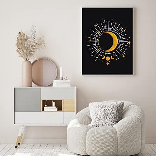 Louise Maelys Tarot Moon Embroidery Kit for Beginners Starry DIY Set