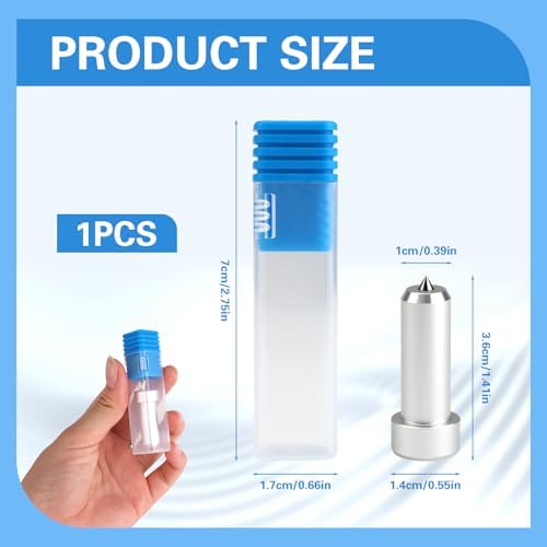 Premium Carbide Steel Engraving Tip, Engraving Tool for Cricut Joy/Joy Xtra Cutting Machine, for Engraving Designs on Soft Metals, Leather, Acrylic, Plastic and Crafters Add Unique Engraved Elements