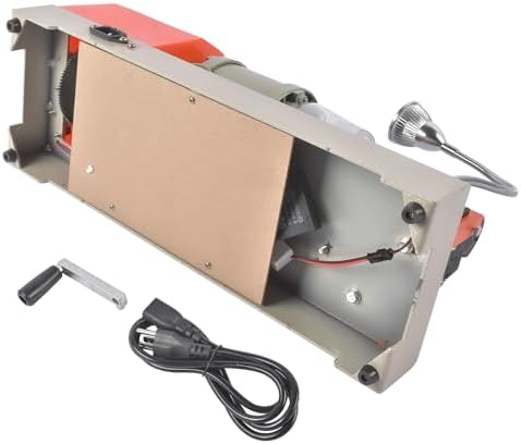 Hardware cutting machine, 110V Cutter Cutting Machine for Cutting Metal Parts, 4-Sided Slotting, Dust Guard & Dual-Power Modes