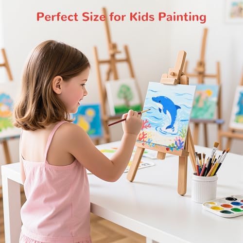 60Pcs 8x10 Canvas Boards for Kids PaintingInch Art Canvas Panels | 100% Cotton White Blank Art Supplies for Acrylics Oil Watercolor Tempera Paints