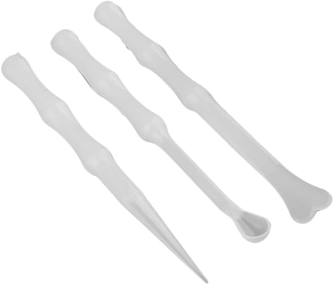 Luckycivia 9 Pcs Silicone Mold Glue Tools Sticks, Color Modulation Mixing Spoon, Mixing Stirrers for Epoxy Resin Jewelry Making Tool Craft