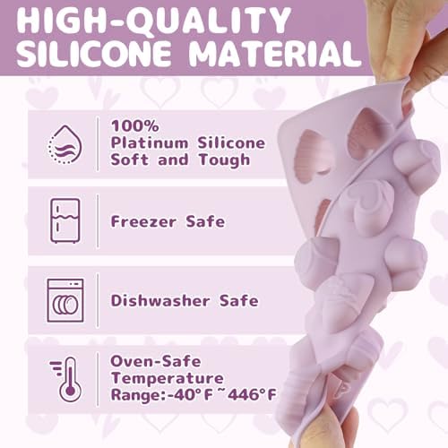 Small Heart Chocolate Mold, Small Heart Shaped Mold Non-Stick