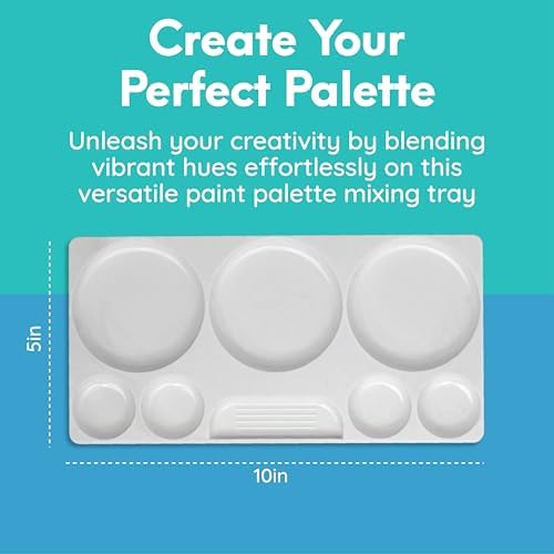 MozArt Japanese Watercolor Paint Kit 40 Colors 10 Brushes & Palette