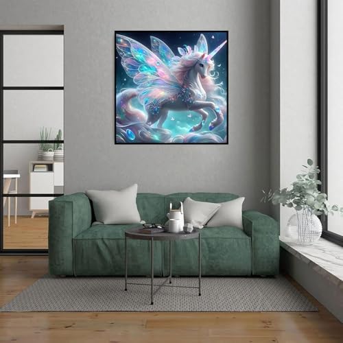 Xylogist Unicorn Diamond Art Kits for Adults 12X12Inch