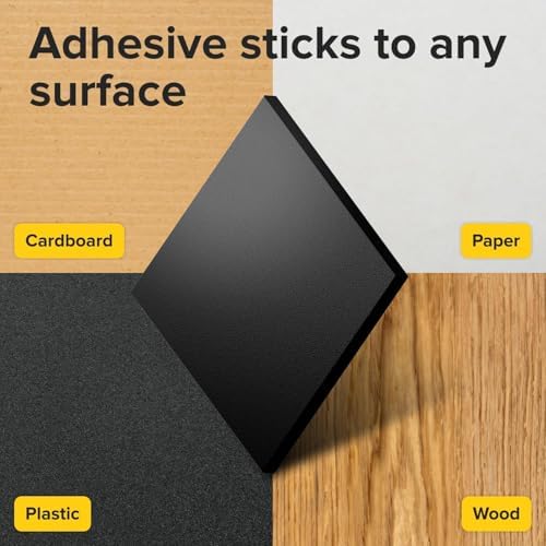 Pre-Cut Adhesive Magnetic Tape Squares, 0.4"x0.08" (10x2mm), 300 pcs