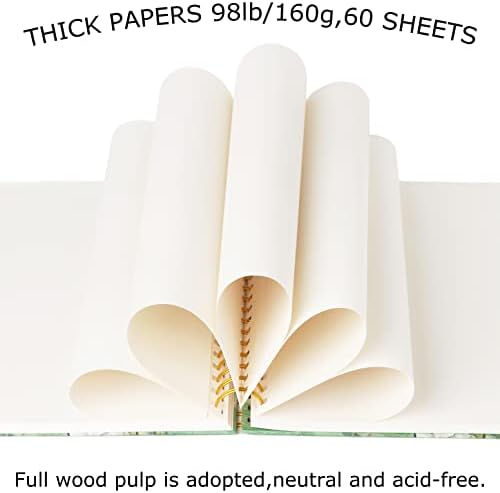 Van Gogh Mixed Media A4 Sketch Book, Spiral Bound Sketch Pad, 1 Pack 60Sheets (98lb/160gsm), Acid Free Art Sketchbook Sketching Drawing Painting Thick Paper for Kids Adults Beginners Artists