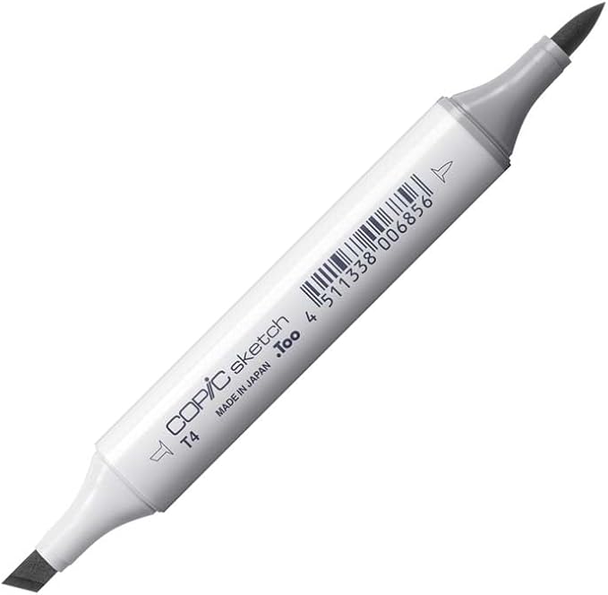 Copic Markers T4-Sketch, Toner Gray