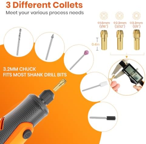 HARDELL 515PCS Rotary Tool Bits Kit, Universal Rotary Tool Accessories Set