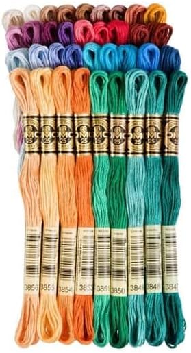 DMC Embroidery Floss Anniversary Collection Pack - 8.7 Yards - 36 Skein