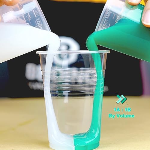 BBDINO Super Elastic Silicone Mold Making Kit 8A Jade Green 1Gallon/140.8Oz