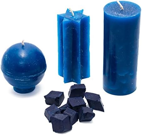 Dark Blue Candle Wax Dye 2 oz - Candle Color Dye Blocks