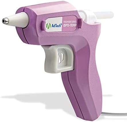 AdTech Premium Mini Hot Glue Gun - Lavender Craft Tool for Scrapbooking, Home Decor, DIY Crafts