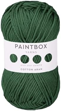 Paintbox Yarns 100% Cotton Aran Yarn 1.76oz / 50g, 93yds / 85m