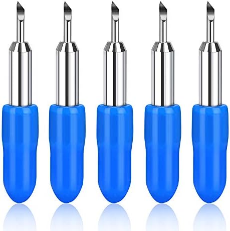 5pcs Replacement Cutting Blades for Joy Machine and Joy Xtra Smart Cutting Machine Blades, Cutting Blades,Cut Vinyl Fabric Carbide Standard Blades