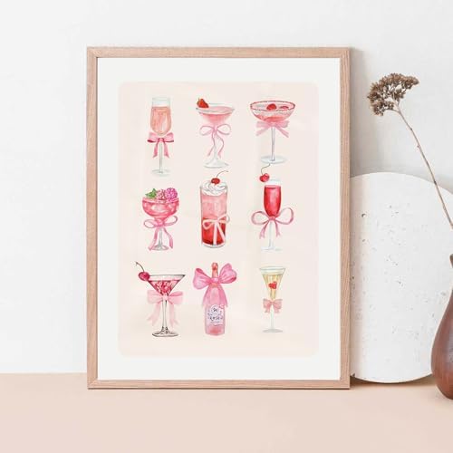 Cocktail Diamond Art Kits for Adults, Diamond Painting Kits for Beginner