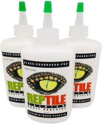 REPTILE Premium Craft Adhesive 4 oz Dries Clear-Order and Ship Above 40 Degrees F