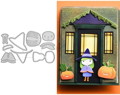 Patchwork Character Metal Cutting Dies for Card Making