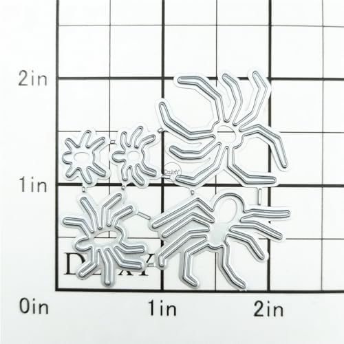Halloween Animal Spiders Metal Cutting Dies for Card Making
