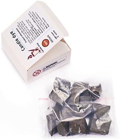 Brown Candle Wax Dye 2 oz - Candle Color Dye Blocks
