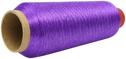 Mandala Crafts Metallic Lavender Embroidery Floss for Sewing, 3281 Yard Spool