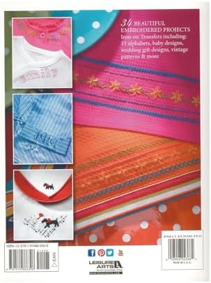 Leisure Arts Embroidered Monograms and More: Book 2