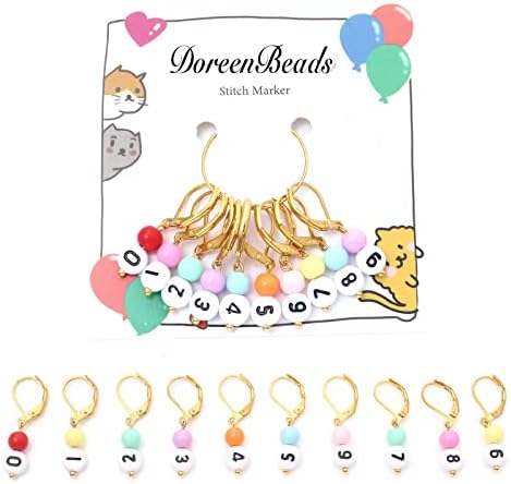 DoreenBeads Stitch Markers for Crocheting and Knitting