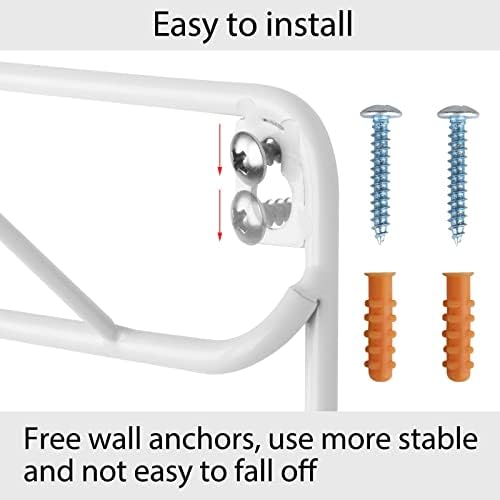YBING Thread Holder Wall White, 54-Spool Sewing Thread Rack