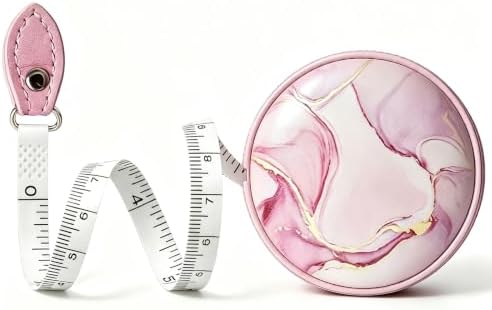 Tape Measure Body Measuring Tape，Medical Body Cloth Tailor Craft Dieting Measuring Tape, Dual Sided Retractable Ruler Colour Printed Soft Tape Measure Retractable