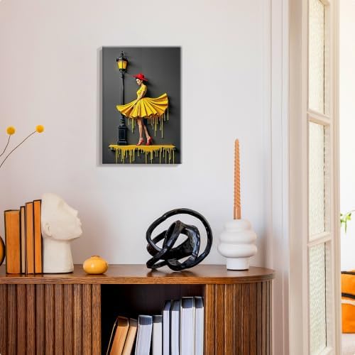 SmartEZ Paint by Numbers Kit for Adults with Frame, Dancer Paint by Number