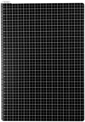 Shitajiki Pencil Board (A4 — Notebook Accessory Compatible with Bullet Journal, Hobonichi, Midori MD, Rhodia, Tomoe River Paper and More! (A4 (210 x 297mm), Black)