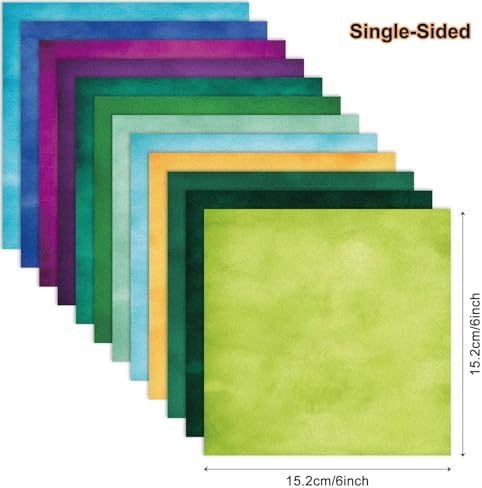 Vintage Scrapbook Paper Pad Color Patterned Paper 6×6,24 Sheets Single-Sided Scrapbooking CardStock Papers Pad for Holiday Cardmaking DIY Origami Journaling.