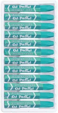 PATIKIL Blue Green Oil Pastels, 48Pcs Soft Oil Crayons Pastels Stick Vibrant and Creamy Art Supplies Bulk for Artists Beginners Art Painting Drawing Blending Graffiti Gallery