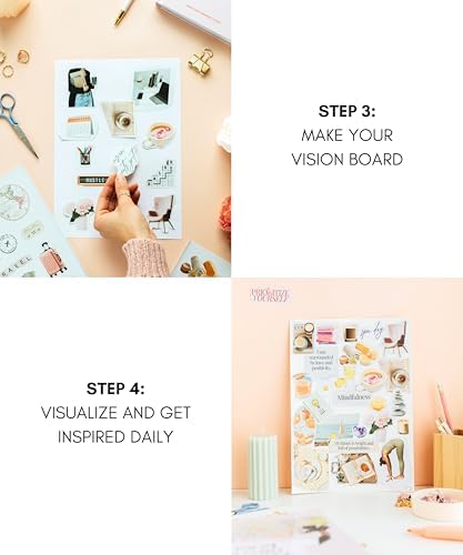 Lamare Vision Board Collage Book - 1000+ Images & Vision Board Supplies