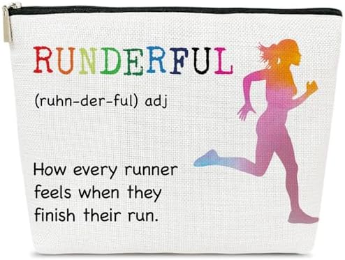 Running Makeup Bag, Gifts for Runners Women