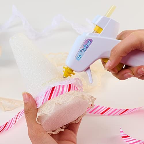 AdTech Ultra Low Temp Cool Glue Sticks, Mini 4-Inch – 15-Pack for Safe Crafting & DIY, Fast Bonding, Ideal for Delicate Materials, Fits Low Temp Mini Glue Guns, Made in USA