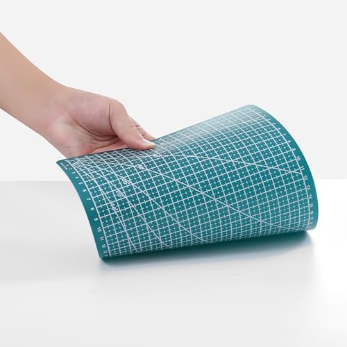 New A3 Double Side Craft Cutting Mat Cutting Board Sewing Pad Artist Carving Tools Handmade Crafts DIY Props (Green)