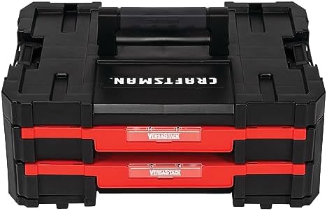 CRAFTSMAN Plastic Tool Box With Drawers, Organizer and Storage (CMST17804)