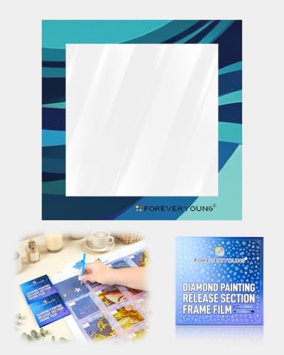forever young Reusable Diamond Art Release Film 30 PCS Ocean Odyssey